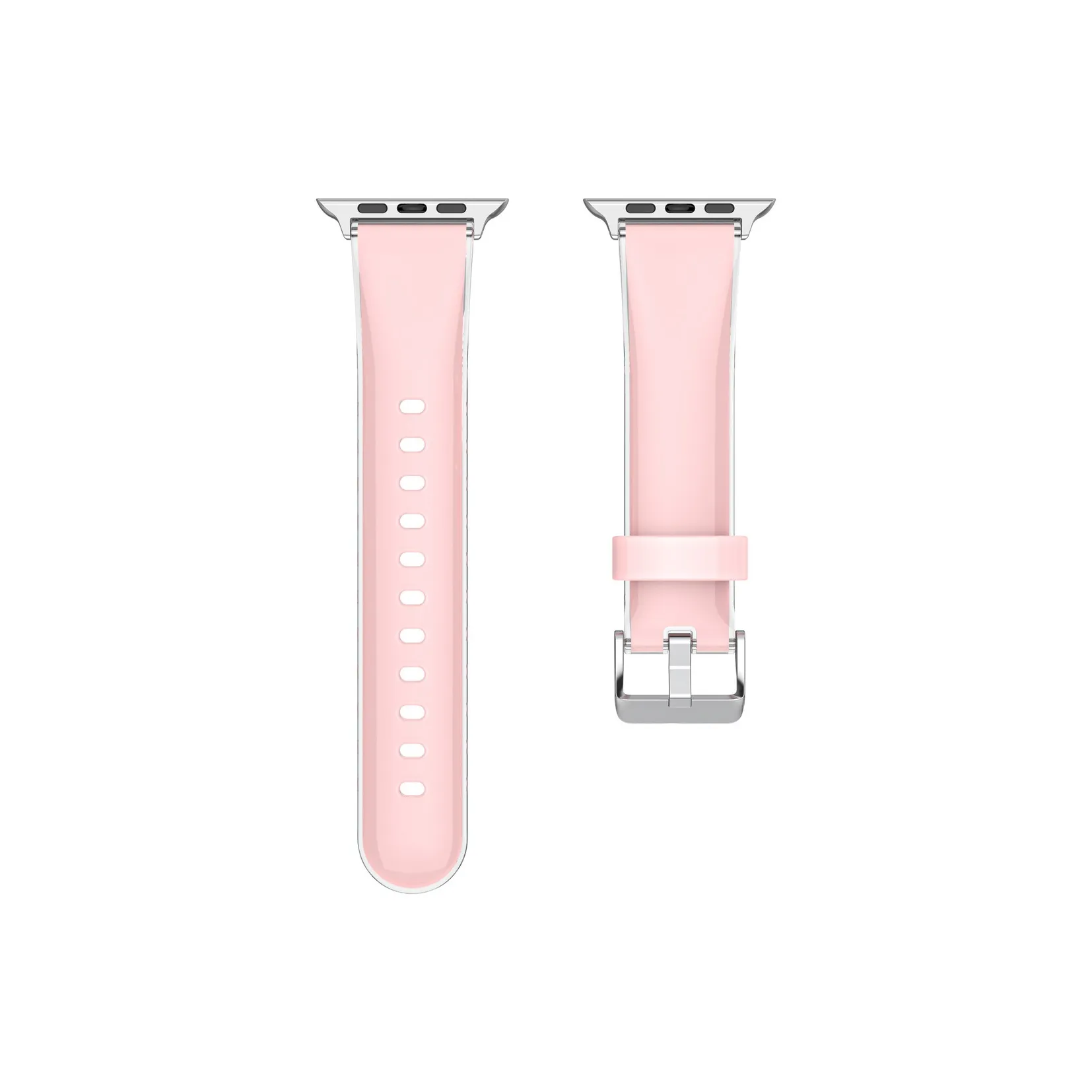 HUASONGXIN Ремешок Apple Совместимость Кремниевый Материал