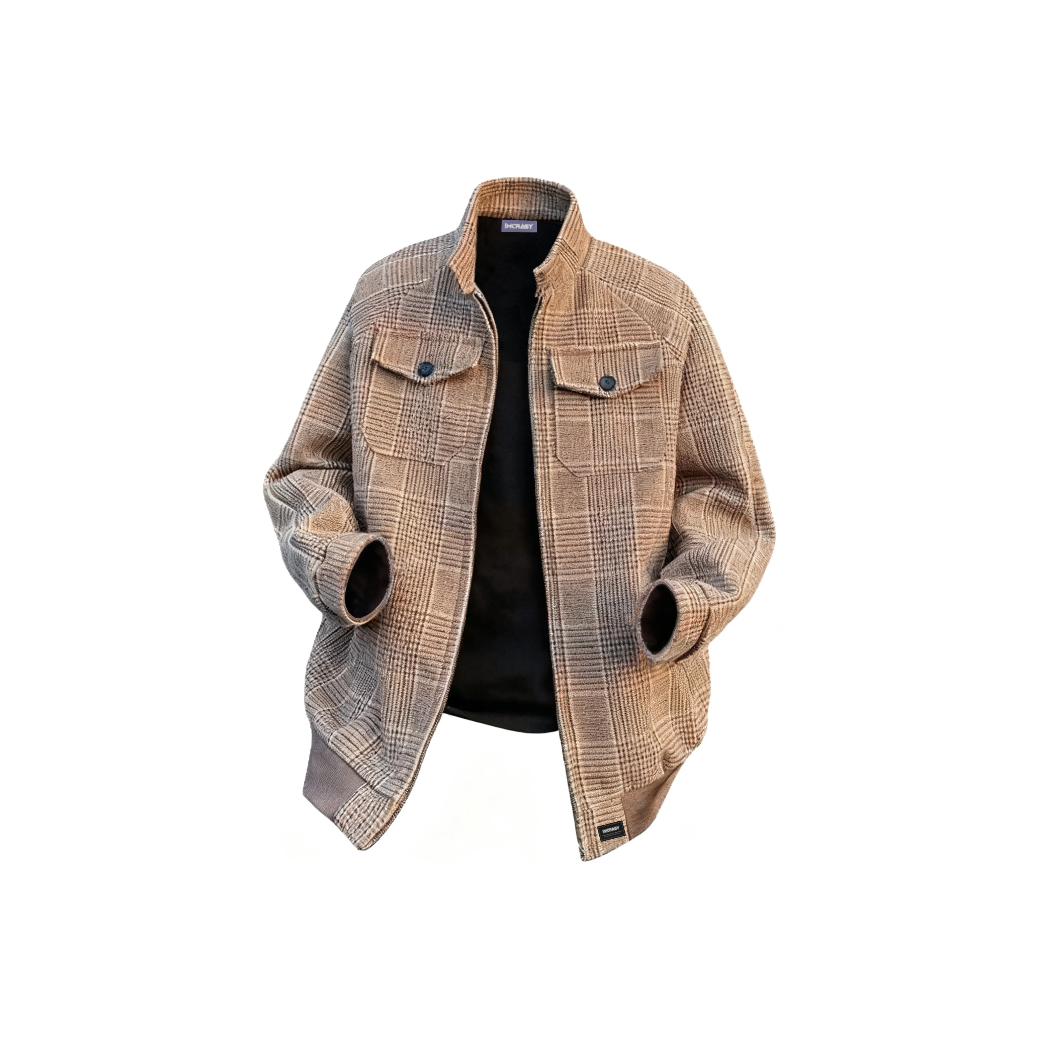 Imcrasy Коричневый Унисекс Куртки