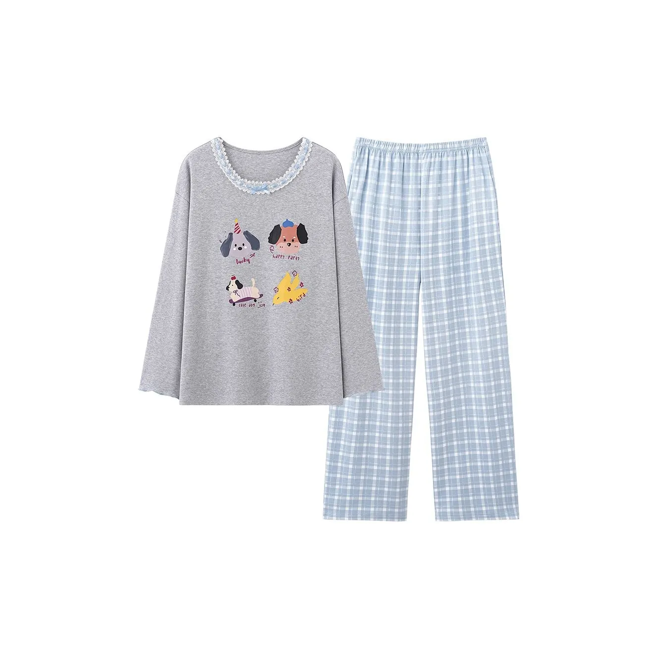 CHENWANGJIU Изображение Цвет Женские Пижамные Комплекты