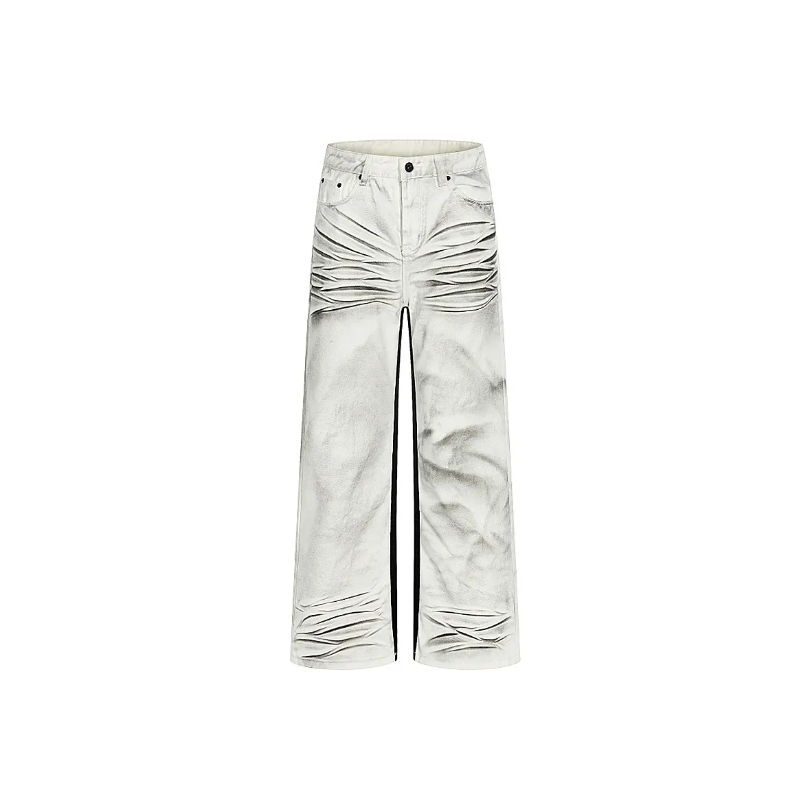 COOLALPACA Белый Унисекс Джинсы