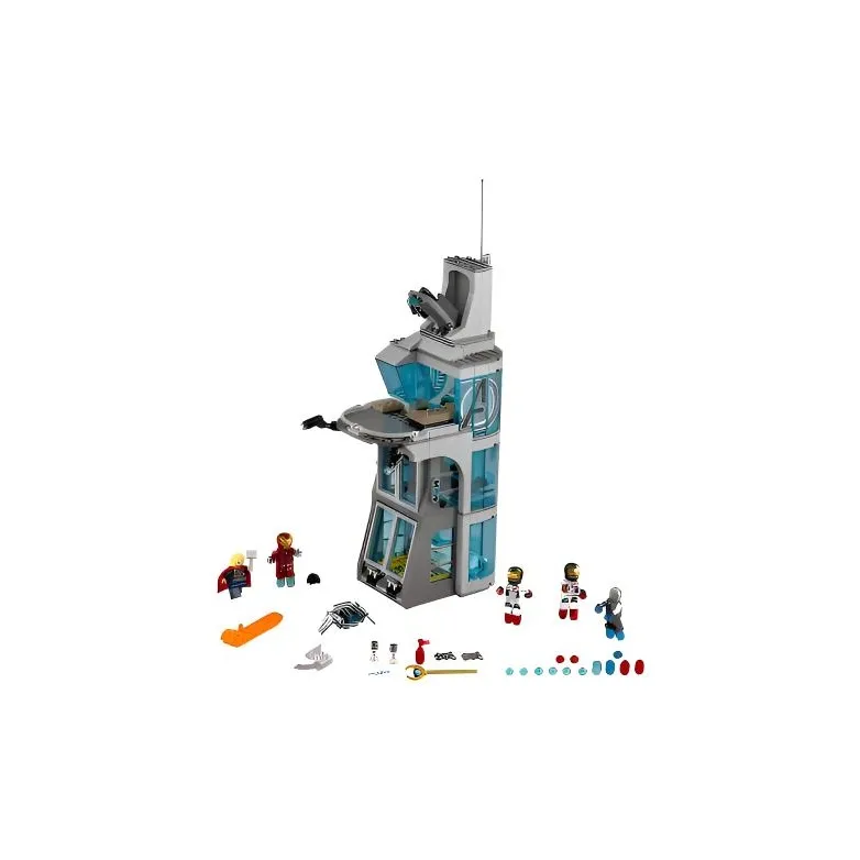 LEGO Super Hero Collection Attack Avengers Headquarters Конструкторы 515 элементов шт. 76038