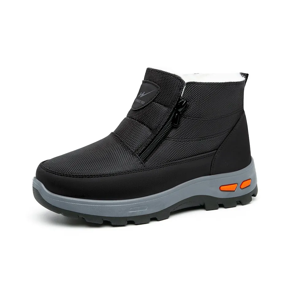 DOUBLE STAR 88 Зимняя Old Beijing Тряпочка Обувь с Флисовой подкладкой для Пожилых Высокий Топ Термический