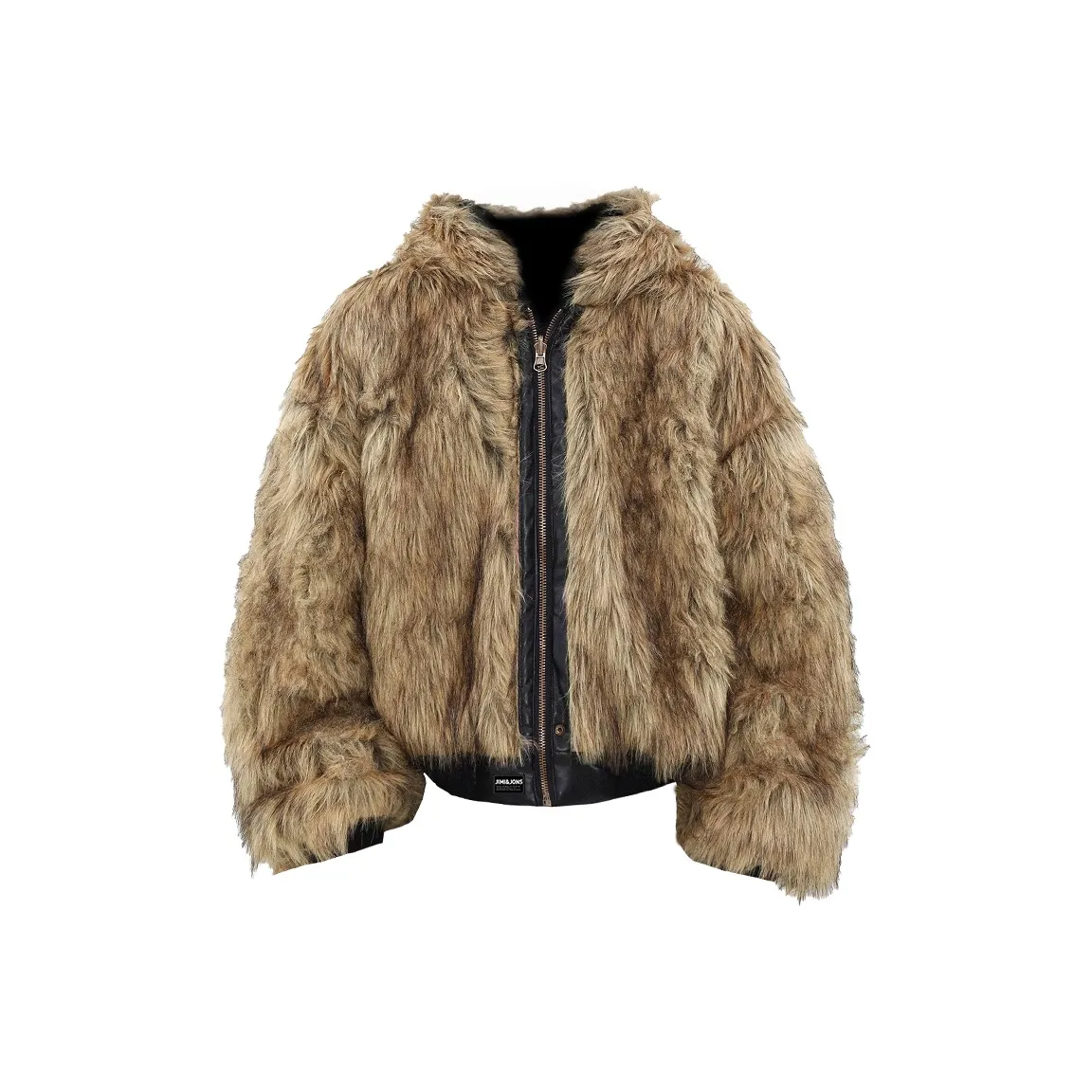 JIMI JONS Черный [Двусторонний мех] Унисекс меховые изделия