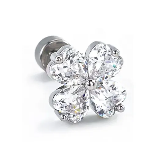 Серьги Daisy Dream с цирконием унисекс