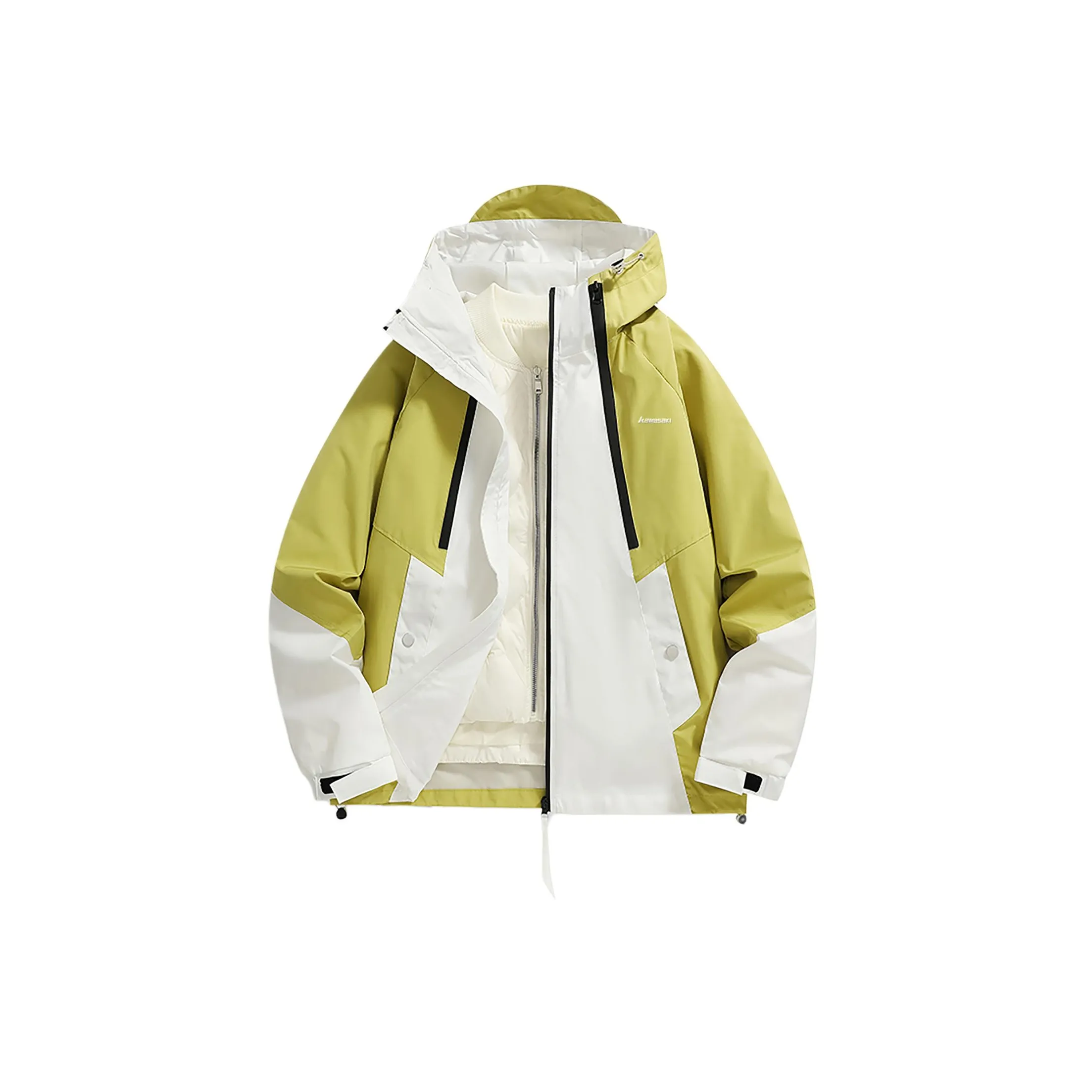 Кавасаки Водонепроницаемый и Ветрозащитный для сохранения тепла Ветровка Унисекс