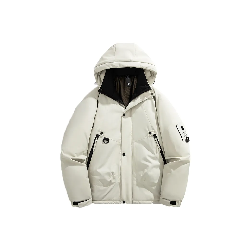 DOUBLEFISH Хлопковый пуховик унисекс