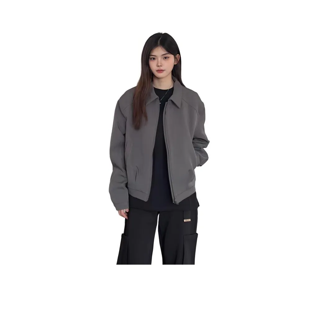 MORii Дымчатый Серый Унисекс Куртки