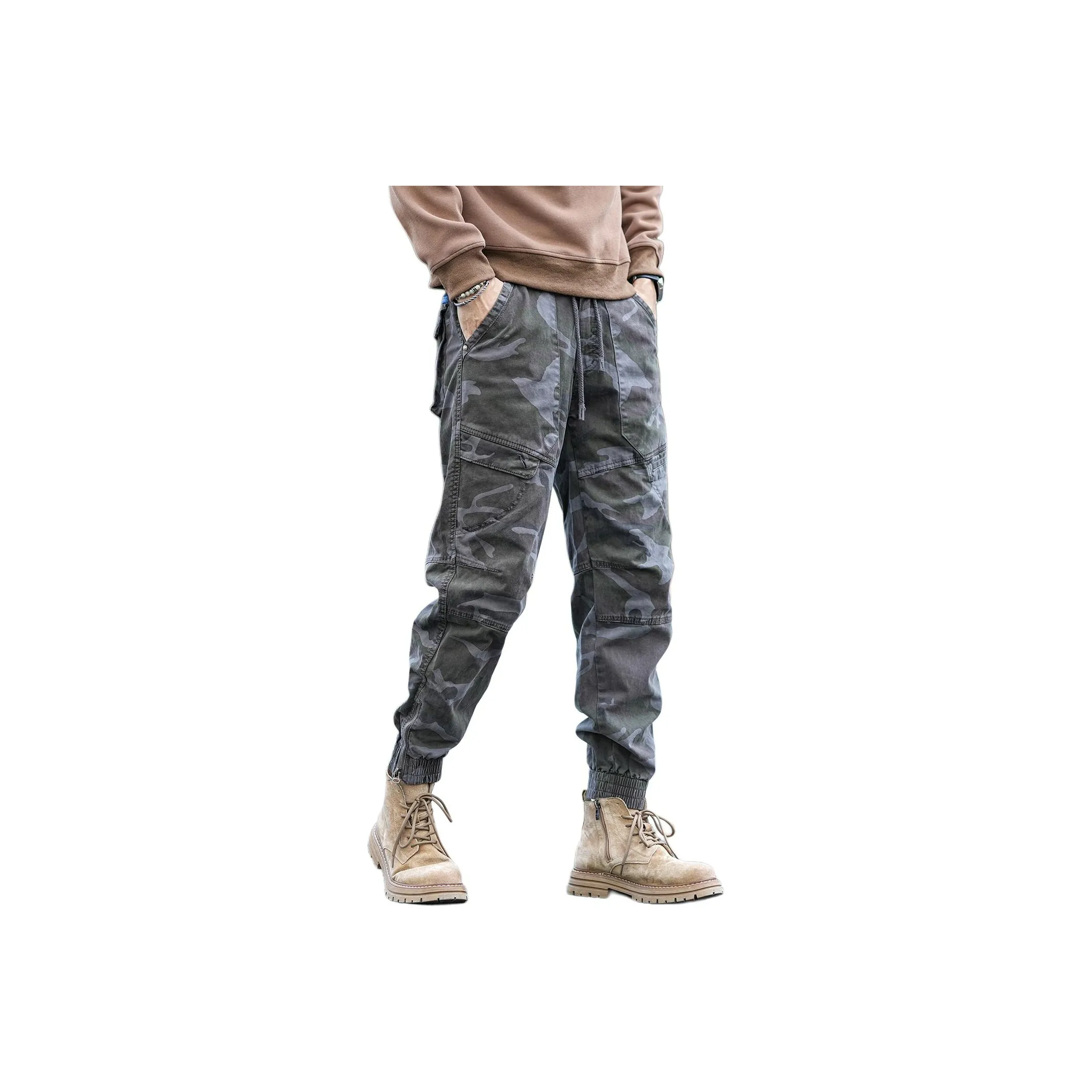 CHAOZHANGGUI Мужские карго-брюки