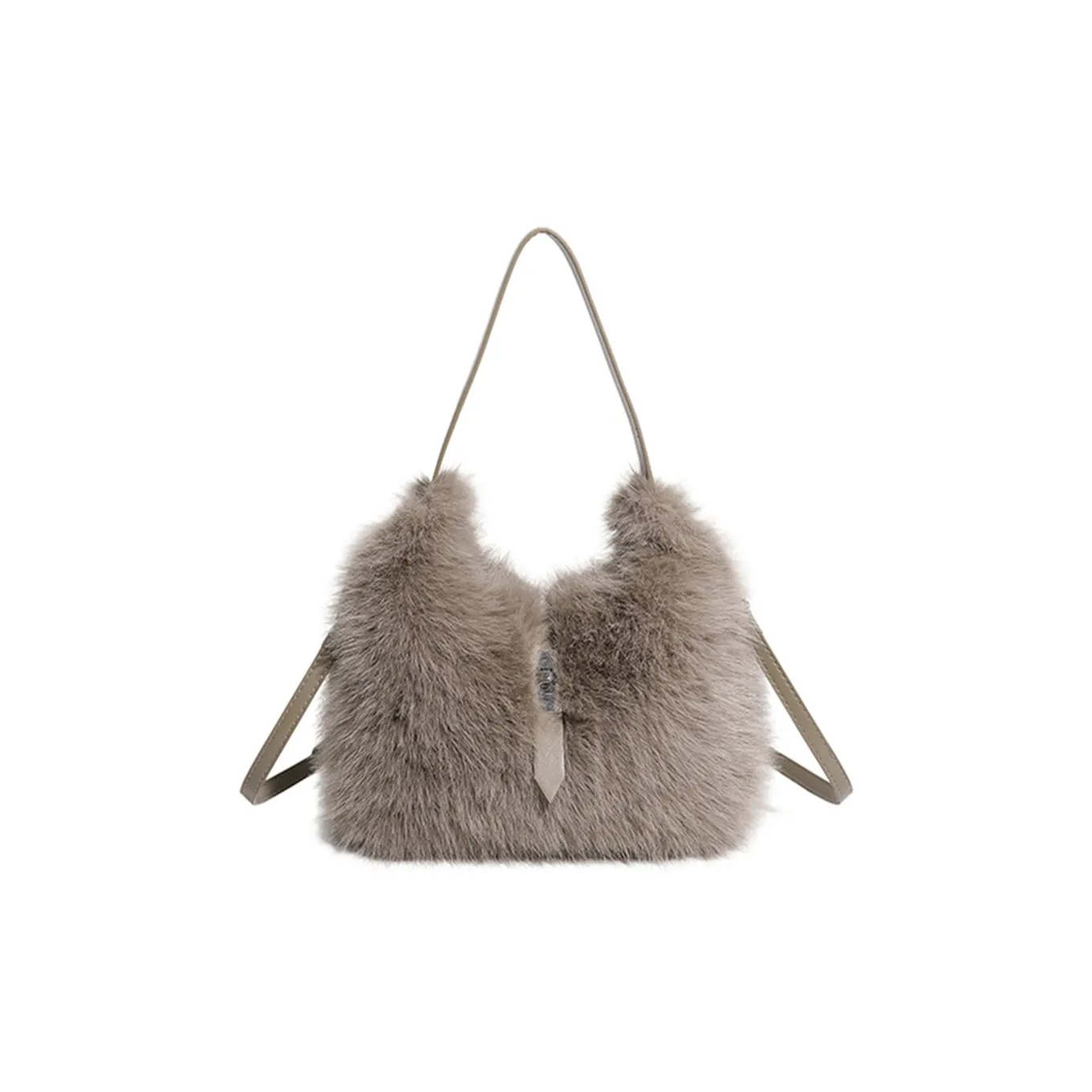 HACIN Artificial Fur Bag Women's Multicolor