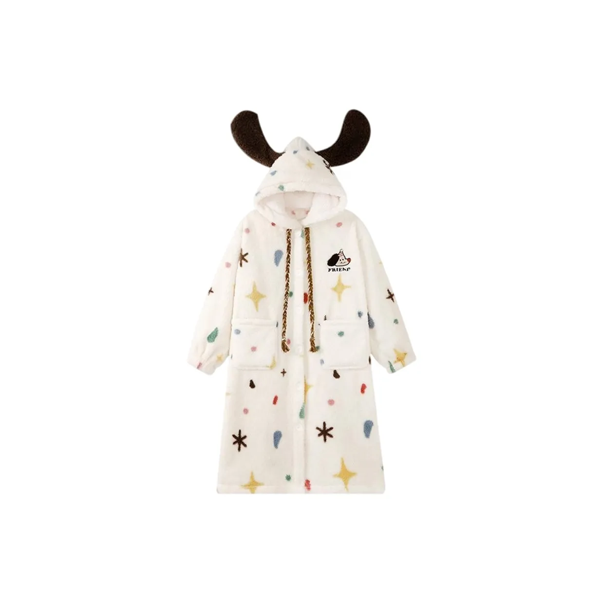 ЮЙЧЖАОЛИНЬ Sleep Халат Осенний и Зимний Женский