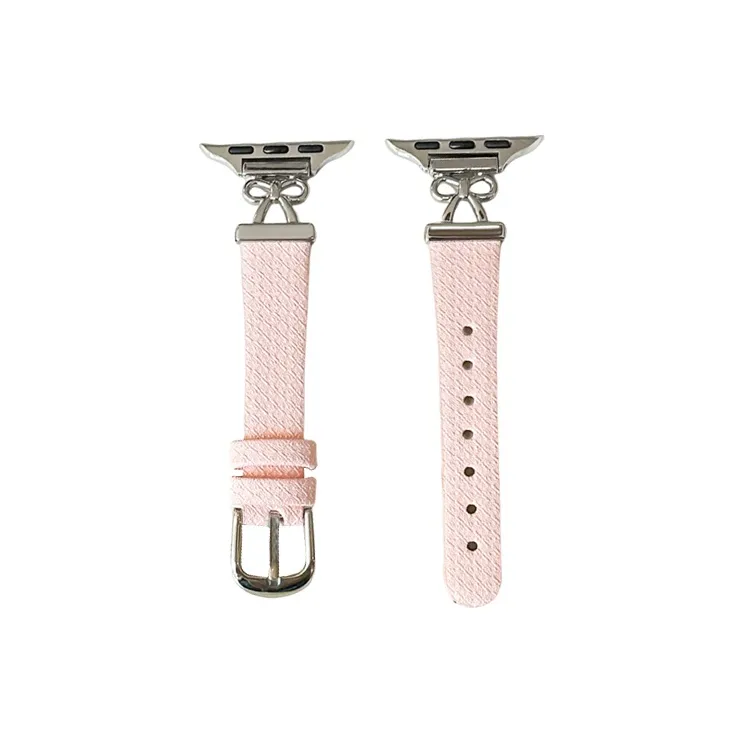 CHUANGYIDA Ремень Apple Совместимость Кожа Металл