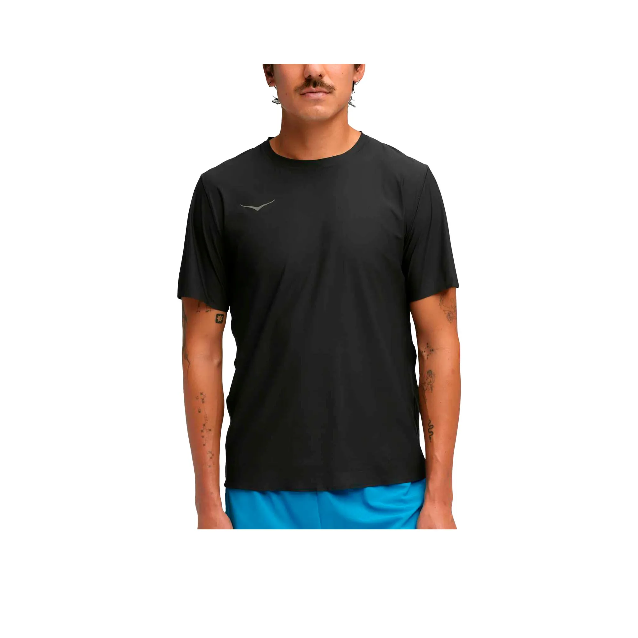 HOKA ONE ONE Мужская черная футболка