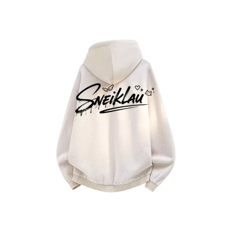 SNEIKLAU Белый Унисекс Свитшоты