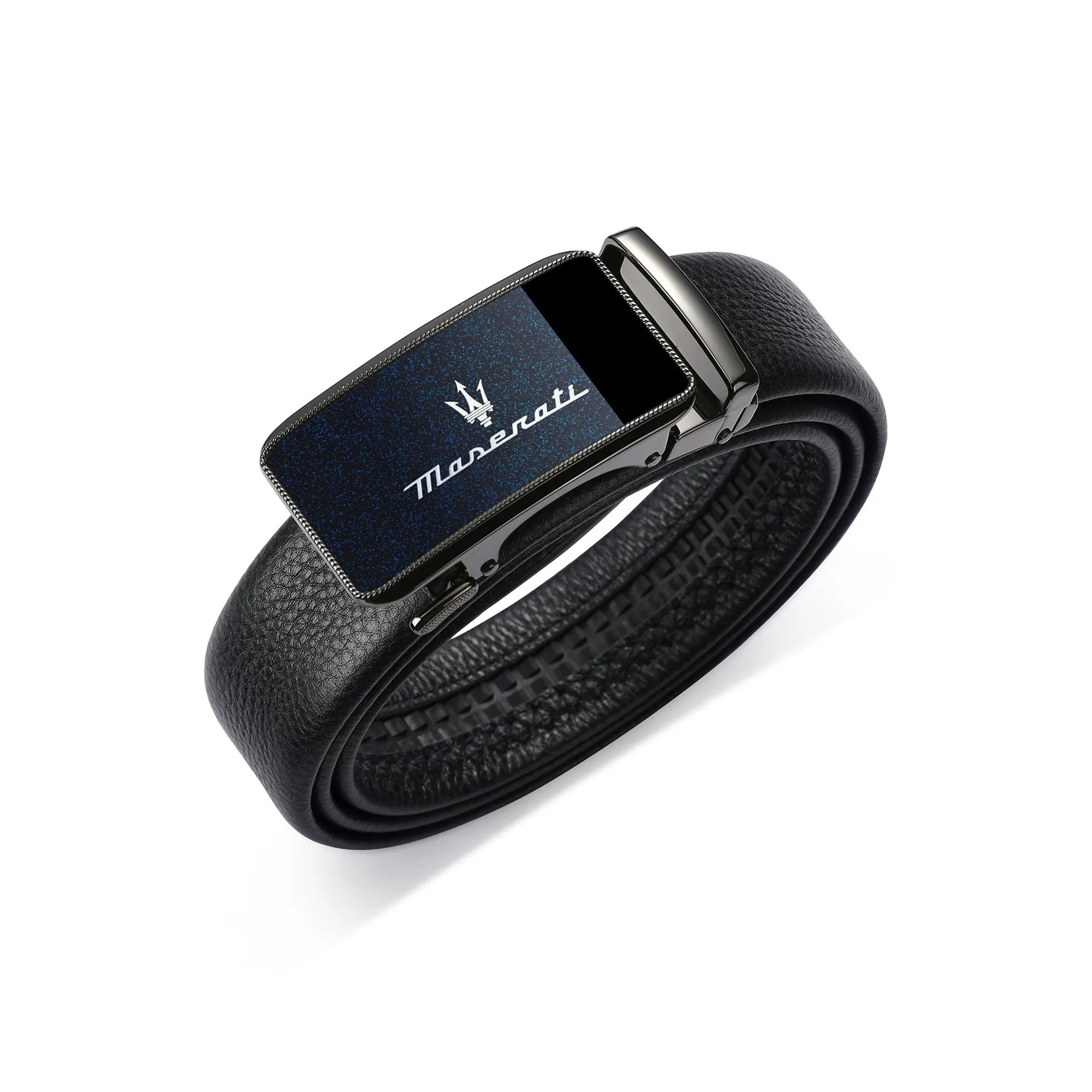 Maserati Top Коровья кожа Автоматическая застежка Ремешок Мужской Металлический 3,5 см Ремешок