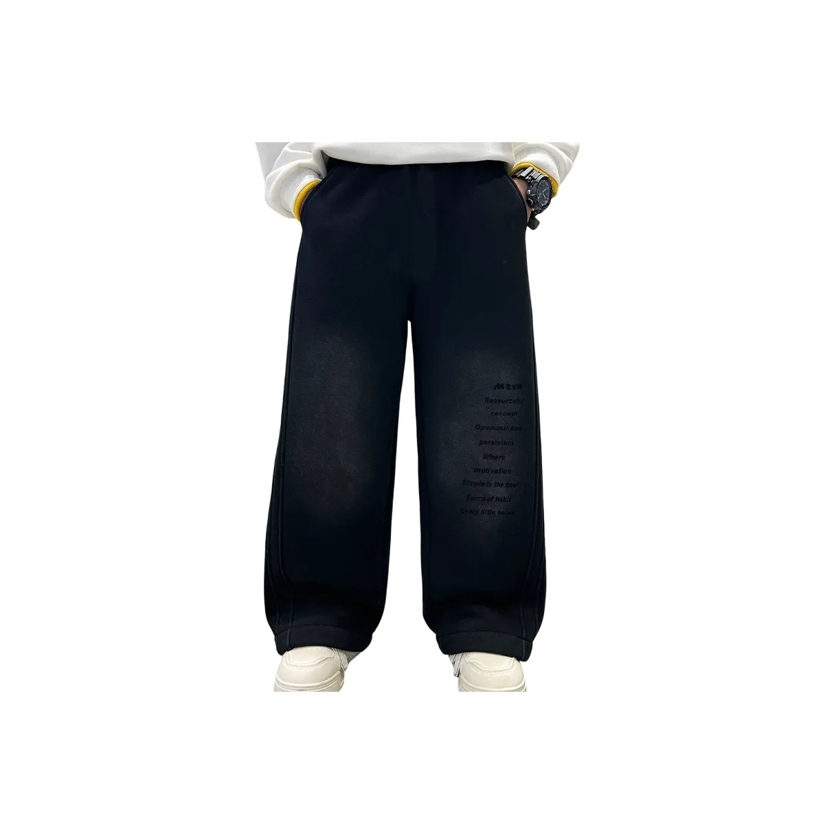 RINDU Джинсы Зимний Черный Подростки