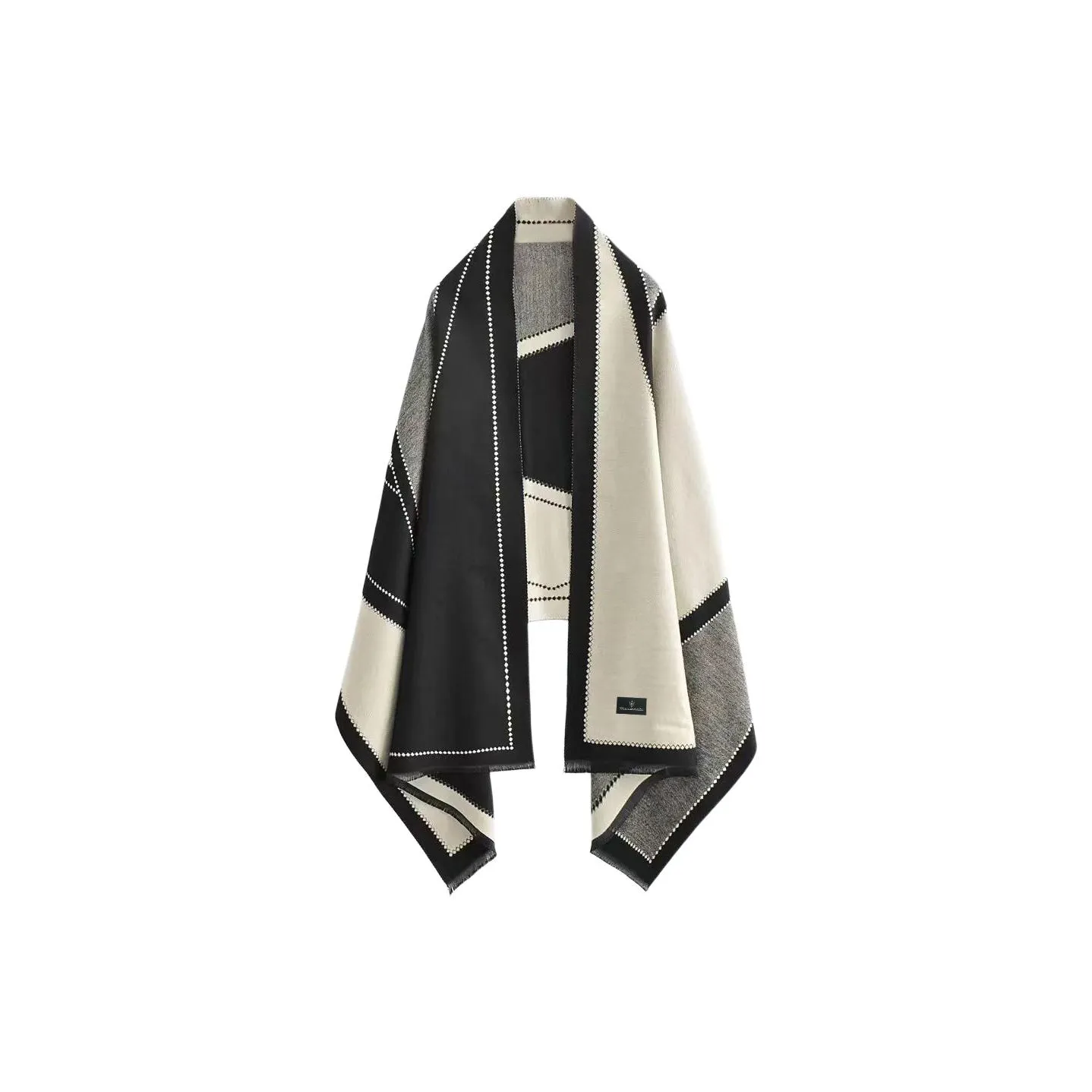 Maserati Artificial Cashmere Knit Scarves Unisex Мазерати Искусственный Кашемир Вязаные Шарфы Унисекс