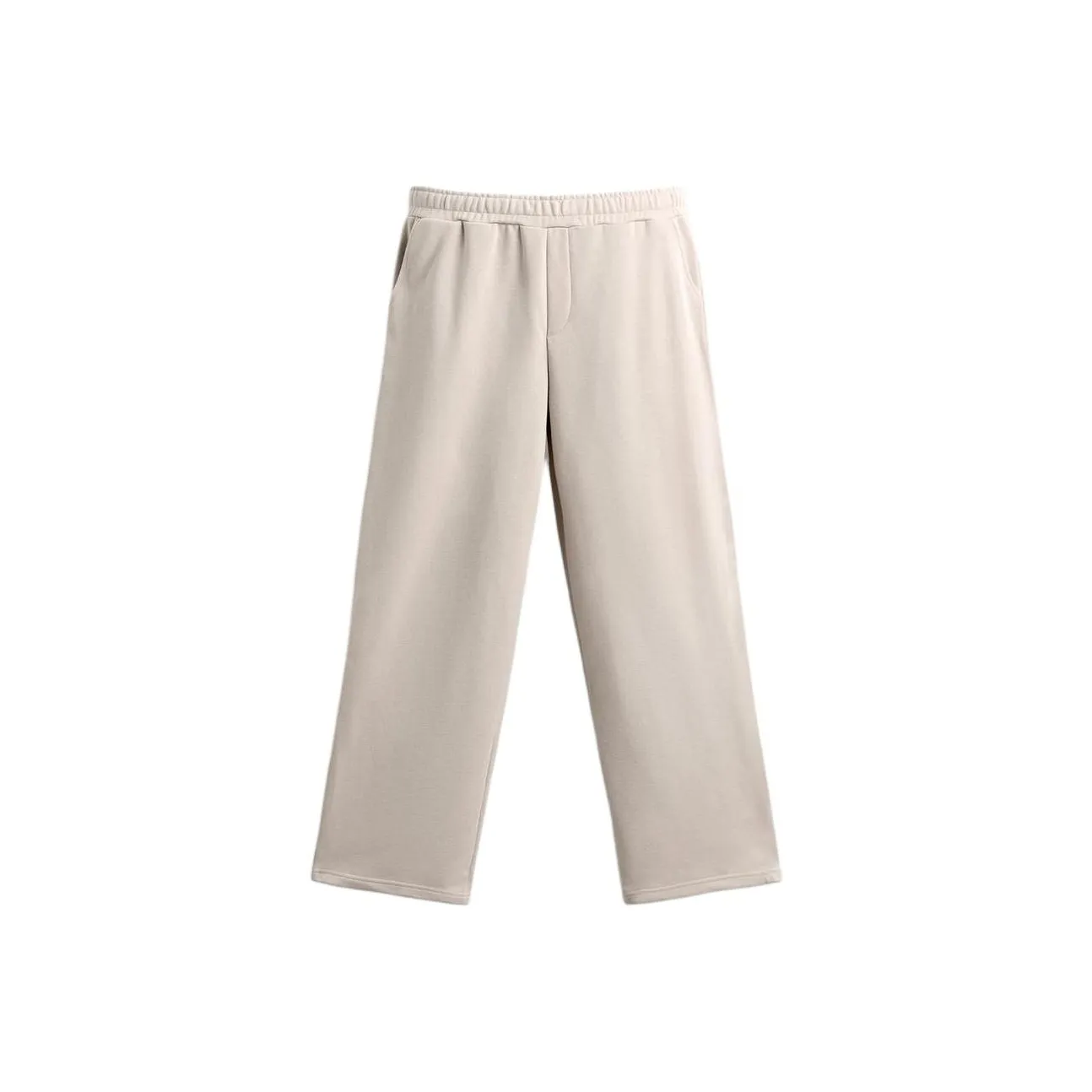 ZARA Collaboration Light Beige Men's Casual Pants ZARA Collaboration Светло-бежевые Мужские Повседневные Штаны