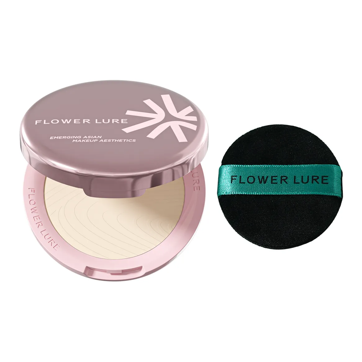 HUAJIANSONG Розовое золото Мягкий матовый HD Пудра Сглаживание Легкий Контроль жирности Естественный Длинный Срок хранения Фиксация 7,2г