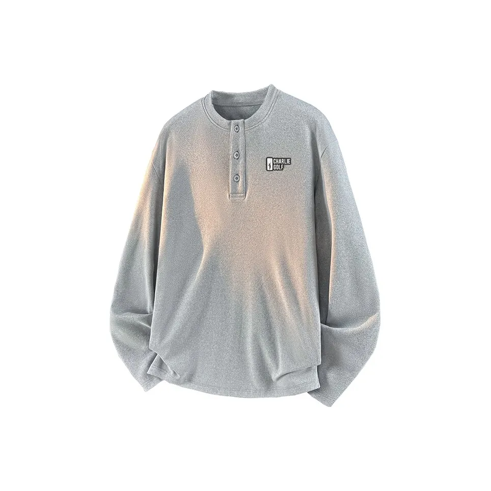 CHARLIE GOLF Подкладка Длинный Рукав Т-Рубашка Унисекс