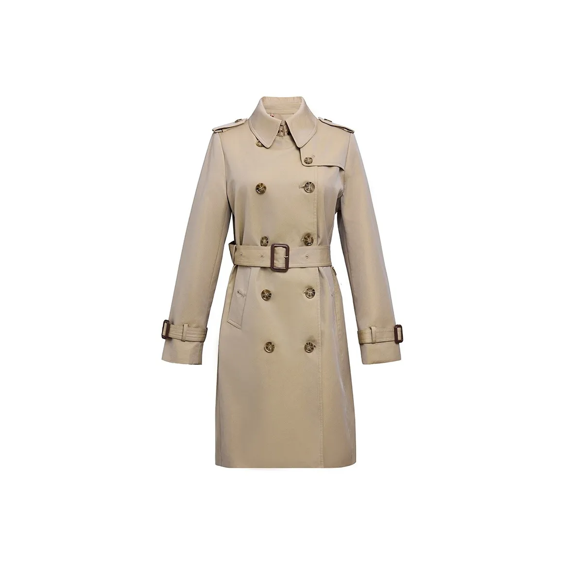 LOUGHNEA Хаки Женская Тренч-кот