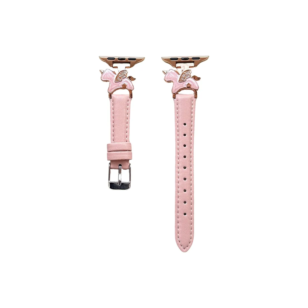 WANSHANGXIAOJIE Ремешок Apple Совместимость Натуральная кожа Материал