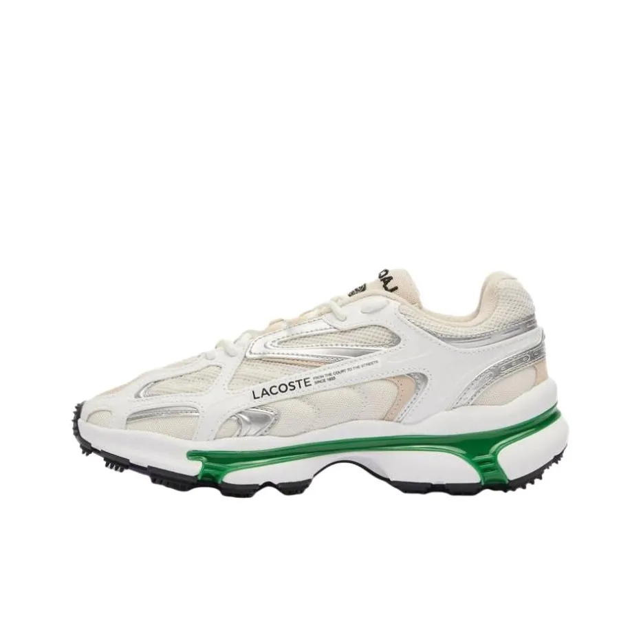 LACOSTE Collaboration Низкий Топ Повседневная Обувь Мужская Белый Зеленый