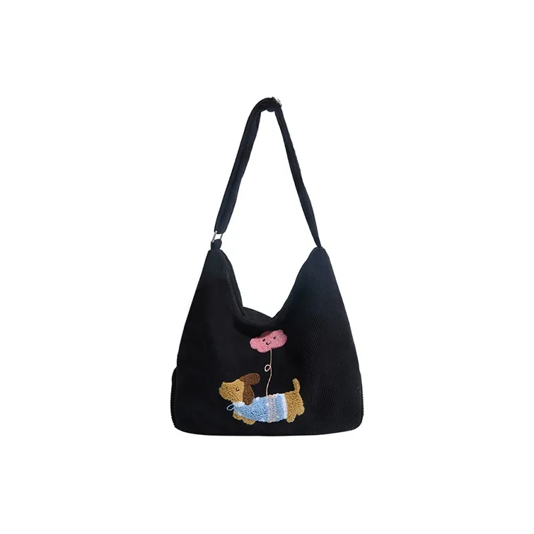 GOBLIN SHARKS 1759 Вельветовая сумка через плечо Стандартная Унисекс Многоцветная