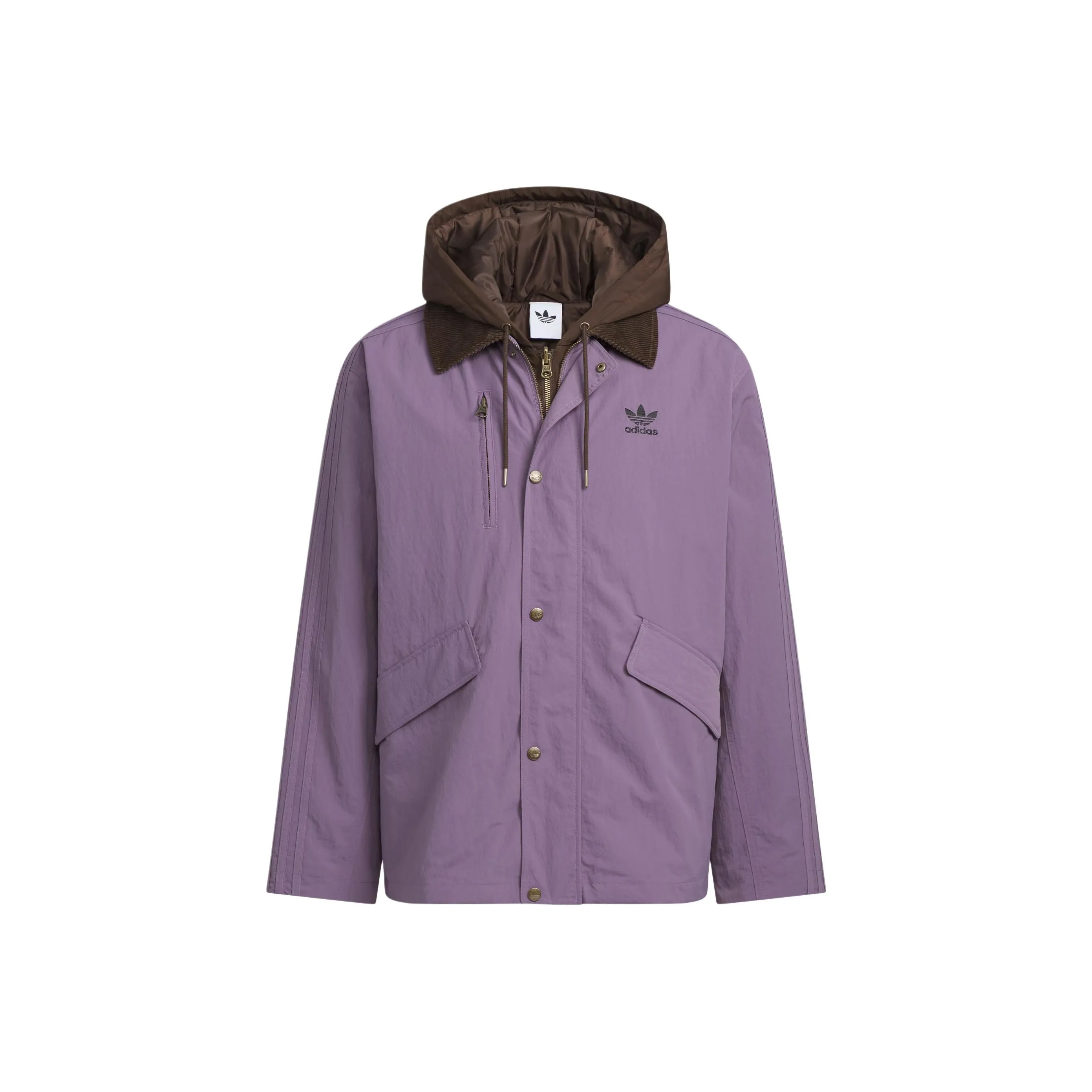 Adidas Originals Fw25 2-в-1 Хлопковый пуховик Пуховая куртка Мужской