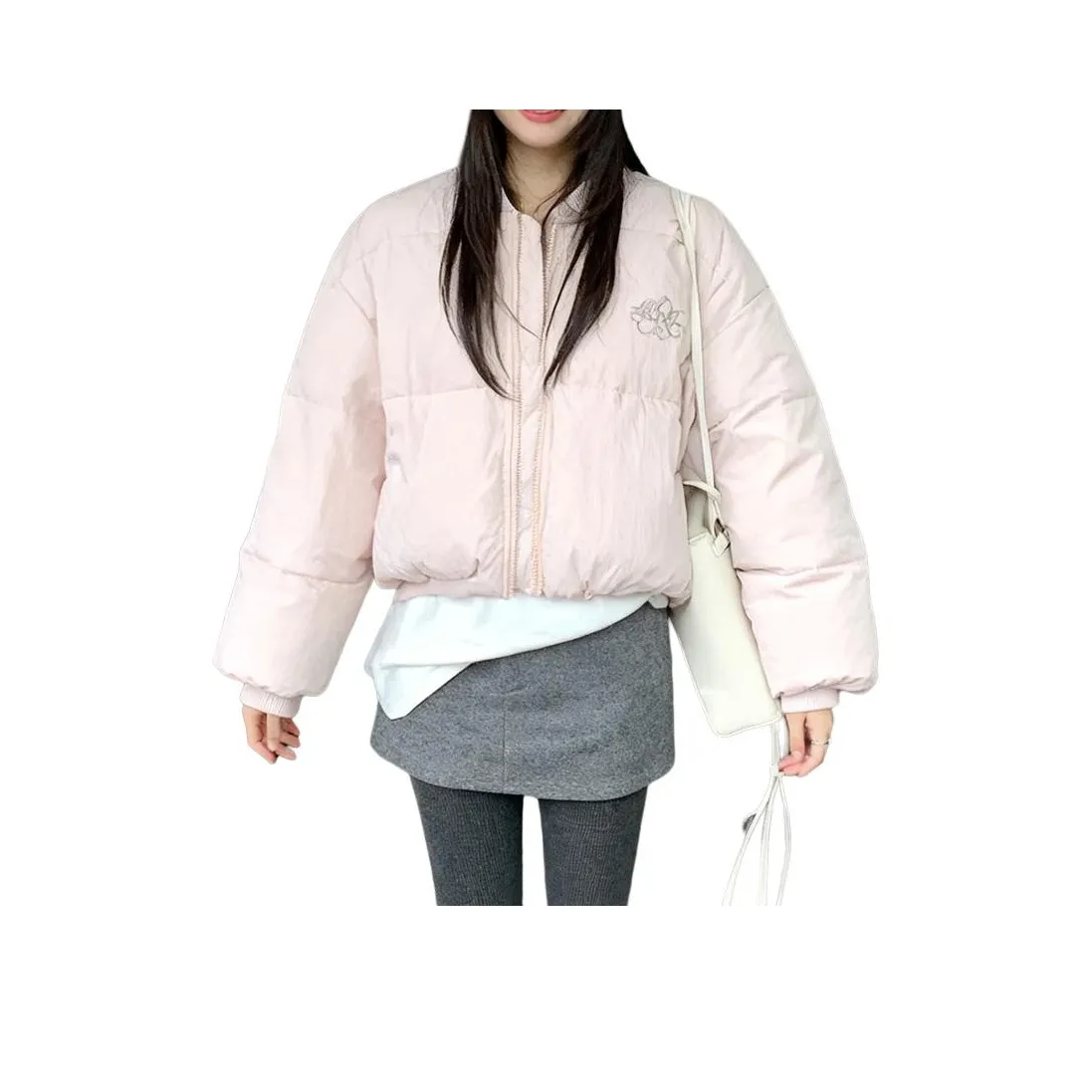 BRG Розовый Женские пуховики