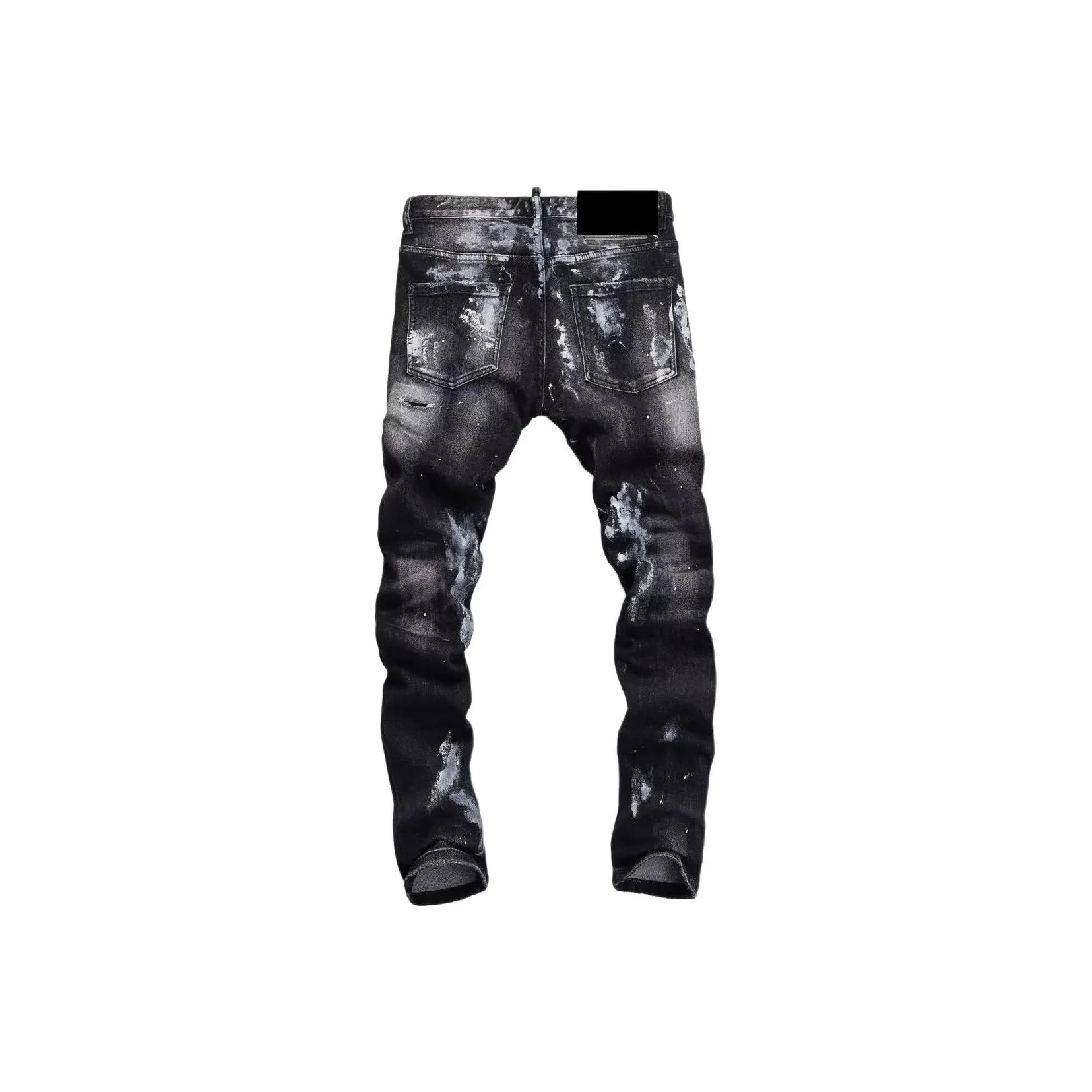 THINGYLAB Мужские черные джинсы