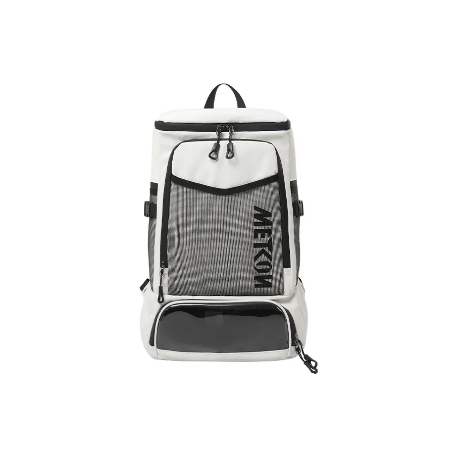 GOBLIN SHARKS 1759 Oxford Patchwork PVC Mesh Backpack Standard Unisex Multicolor