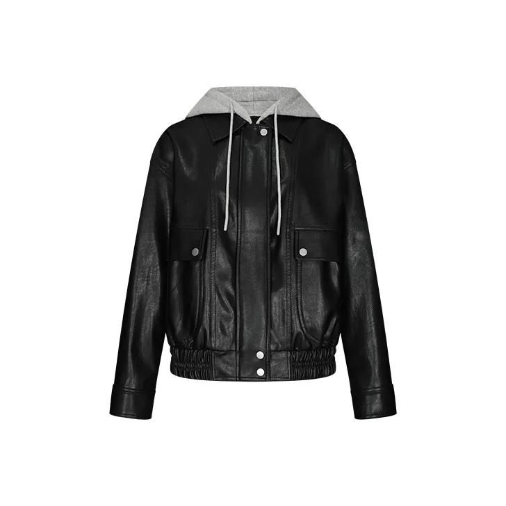 URBAN REVIVO Кожа Куртка Женская