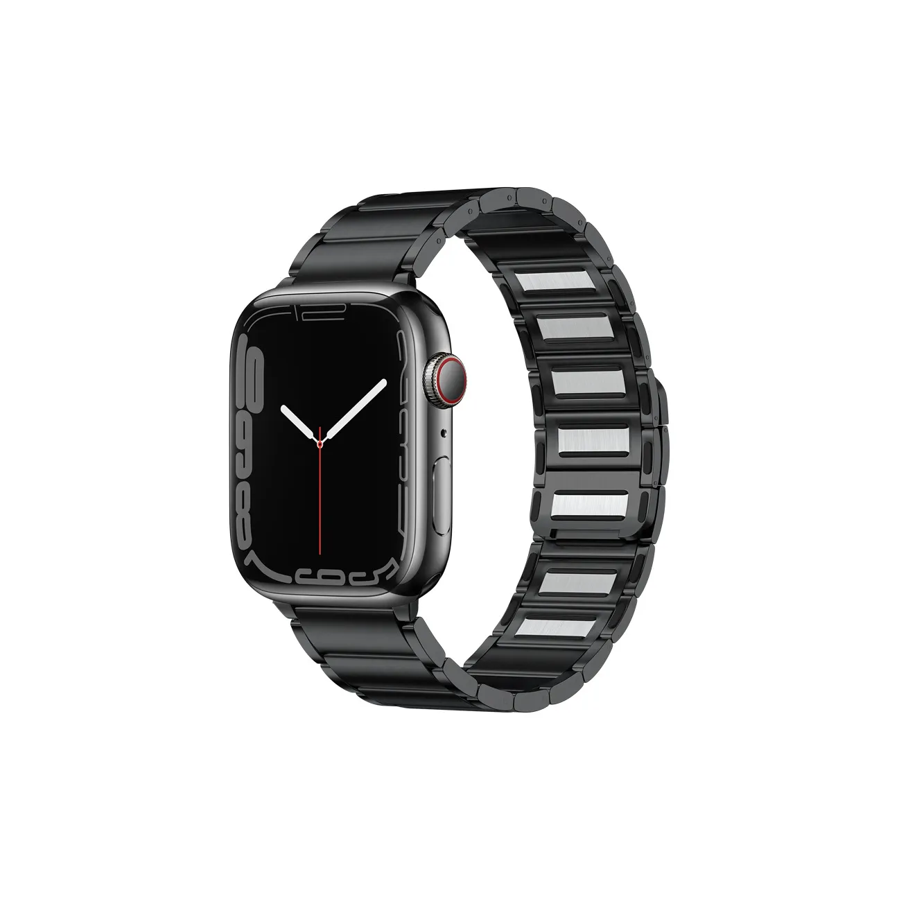 HAIAISO Ремень Apple Совместимость Нержавеющий стальной материал