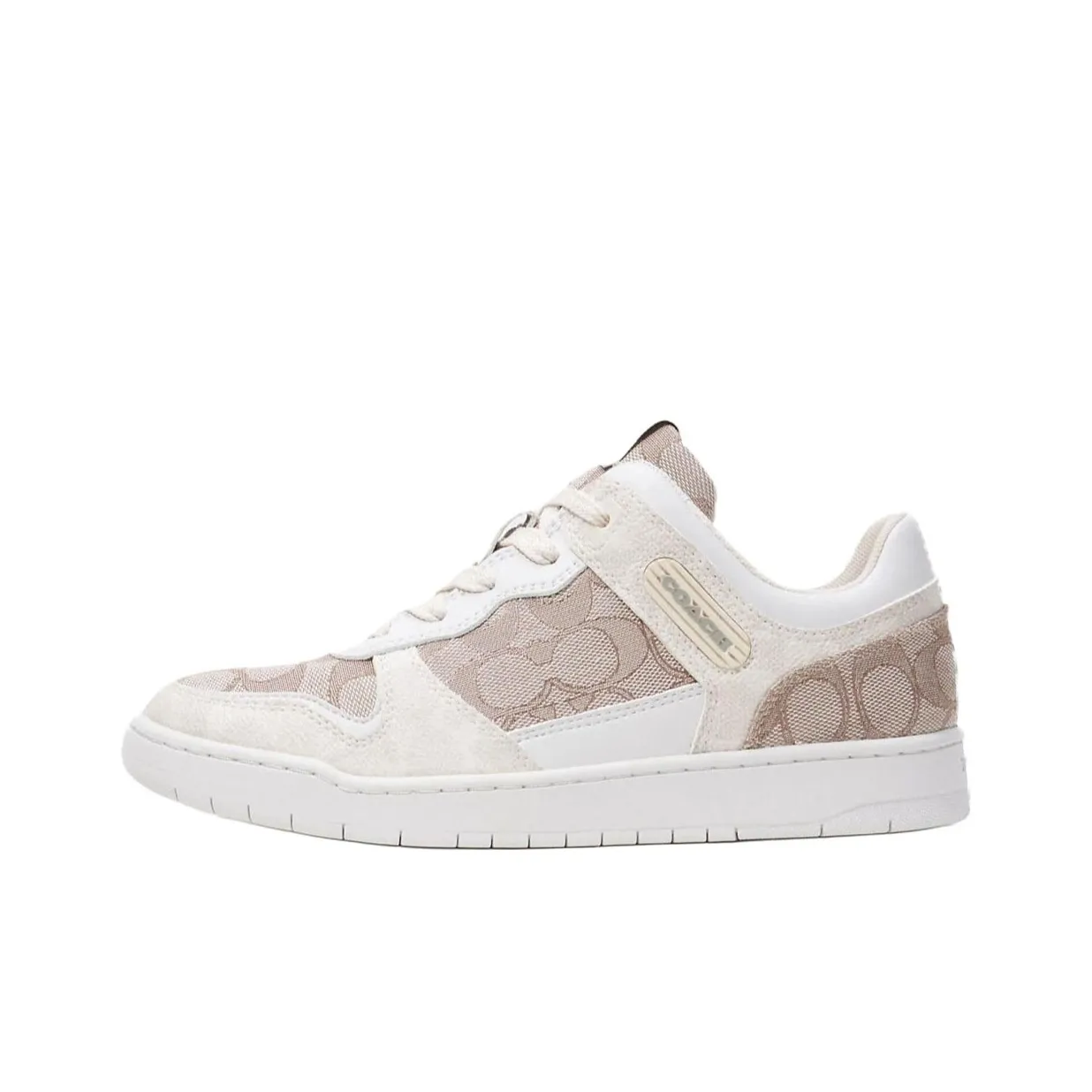 COACH C201 Низкие Кроссовки для скейтбординга Женские Белые