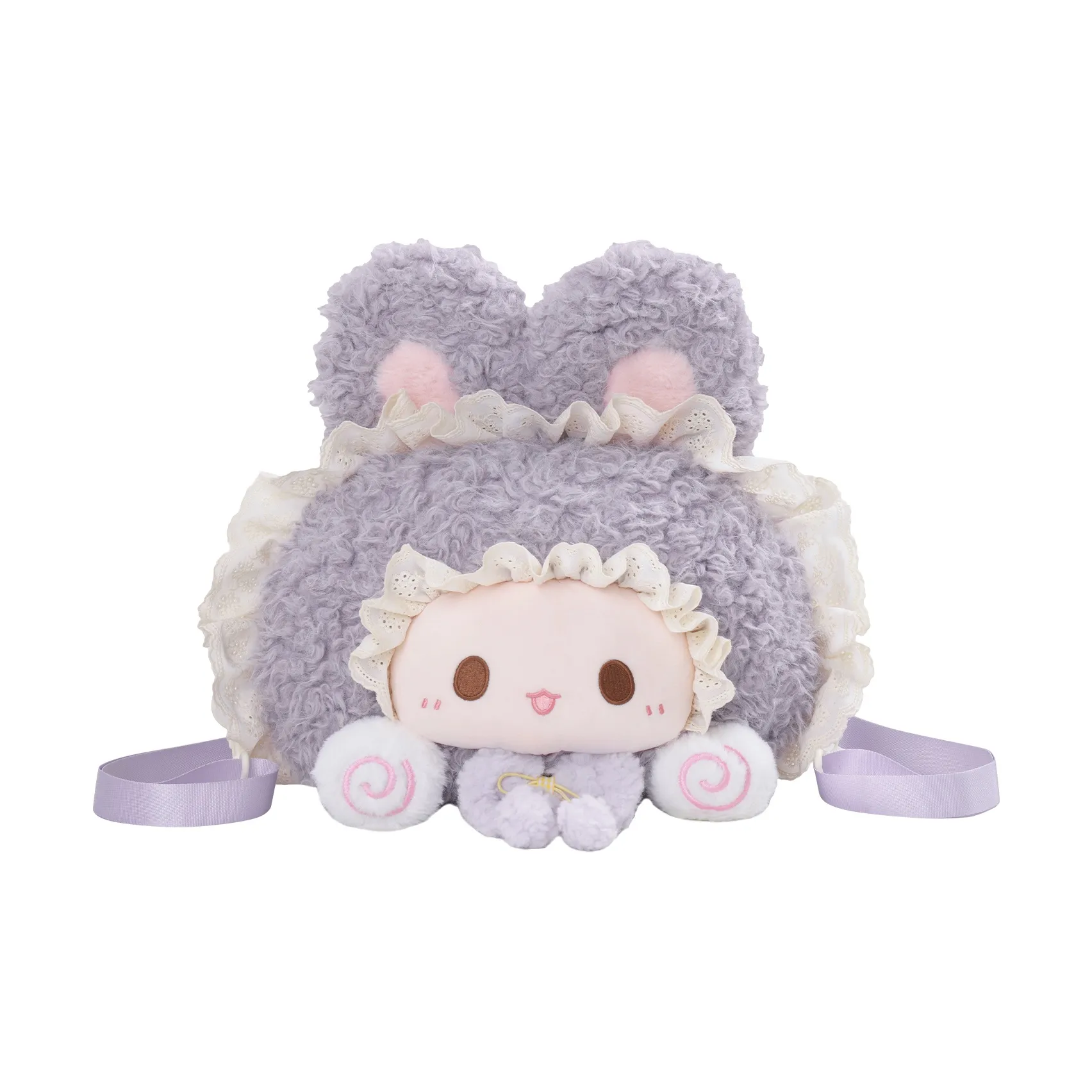 BAOZHU Полиэстер Рюкзак Большой Женский Фиолетовый