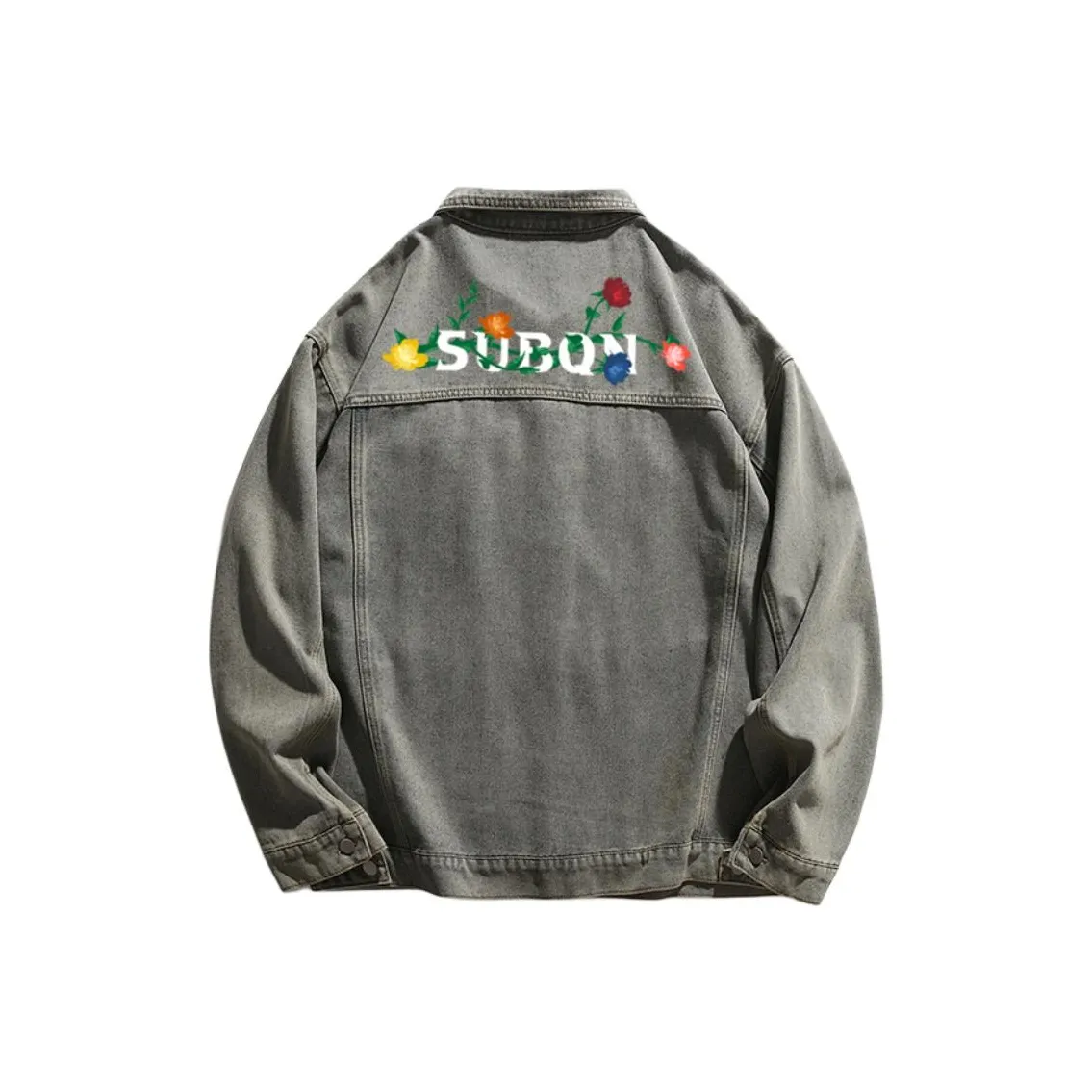 SUBEIQINGNIAN Деним Куртка Унисекс