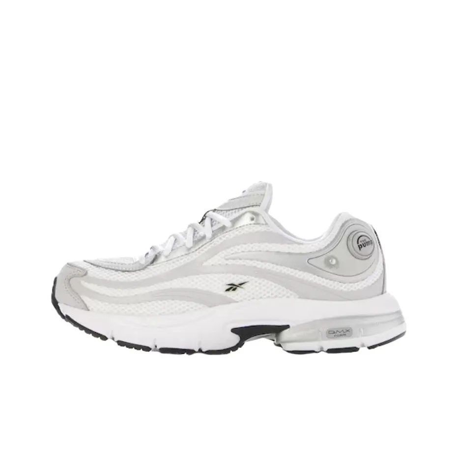 Reebok совместный бренд Rbk Premier Аbrasion Resistant Низкий Топ Беговые кроссовки Унисекс Серебристо-белый