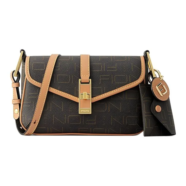 FION Холщовая сумка через плечо Женская Многоцветная