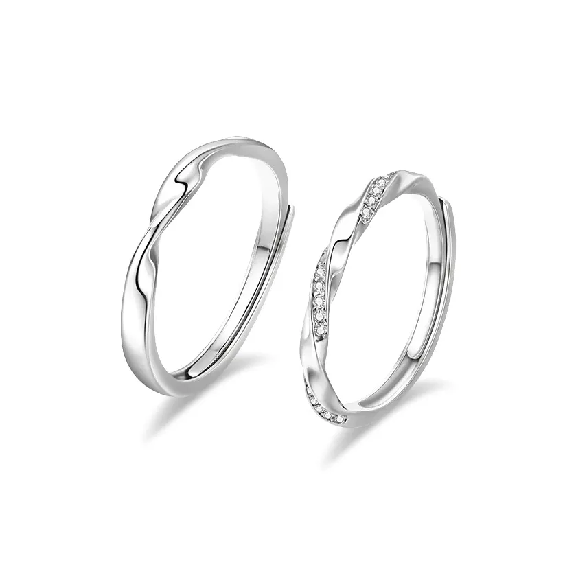 PZA 999 Fine Серебряный Кольца Унисекс