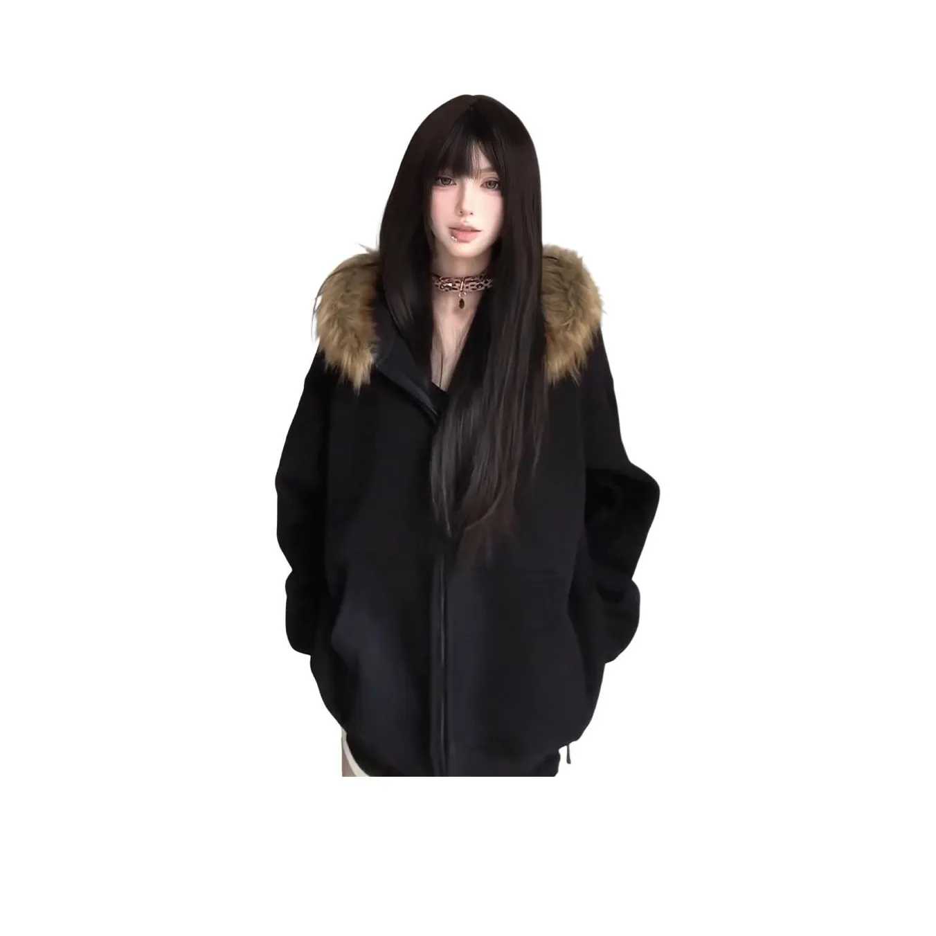 SDN by41 Черный Женский Свитшот