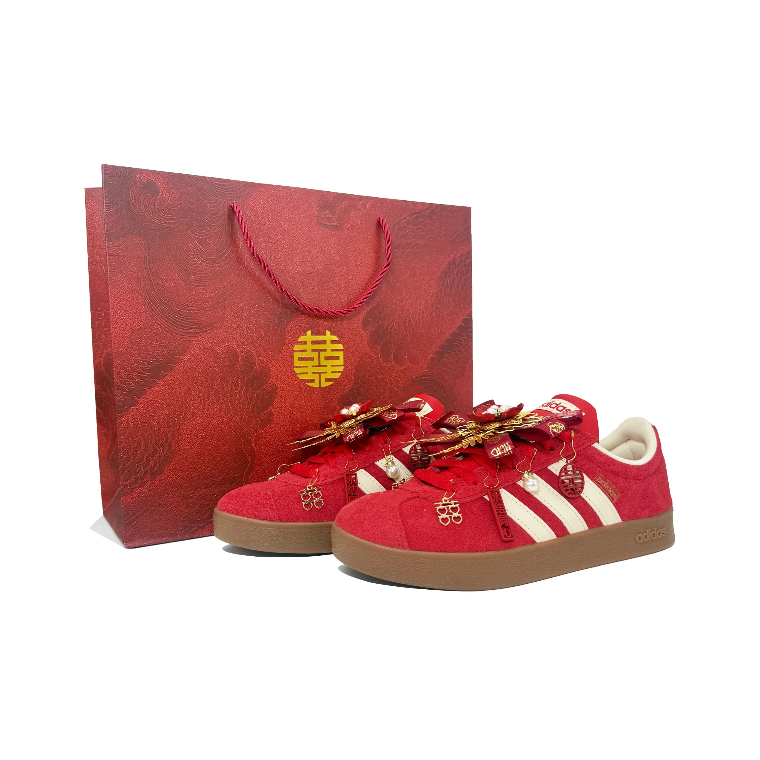 Adidas Vl Court Classic Союз совершенный небом Сумка для покупок Амортизация Износостойкие низкие кеды для скейтбординга