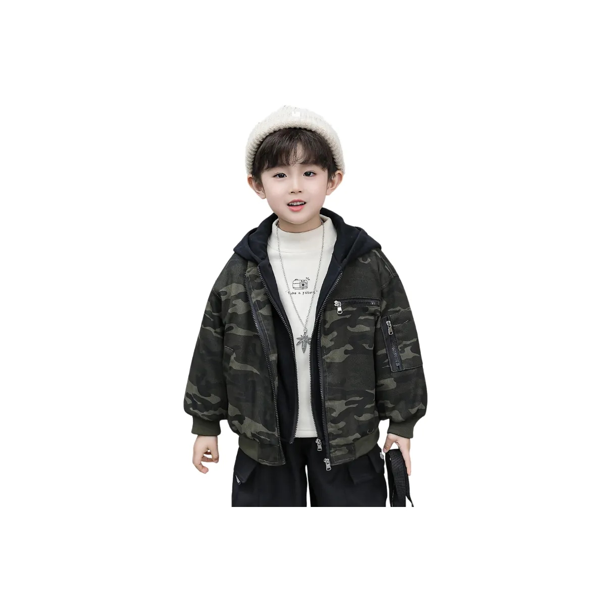 YALU Пальто Детское Возраст 3-7 лет