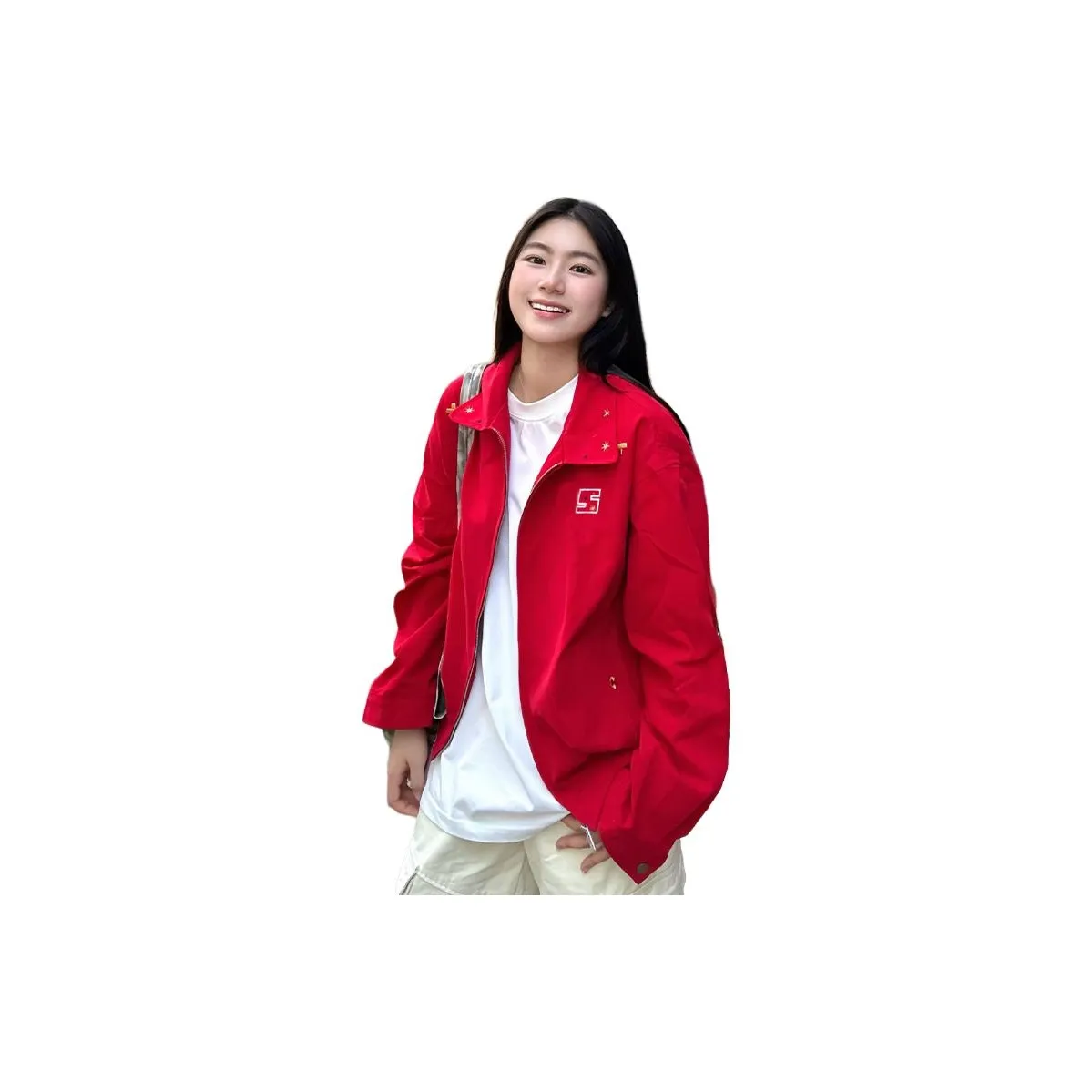 YICHEN Красный Женские Куртки