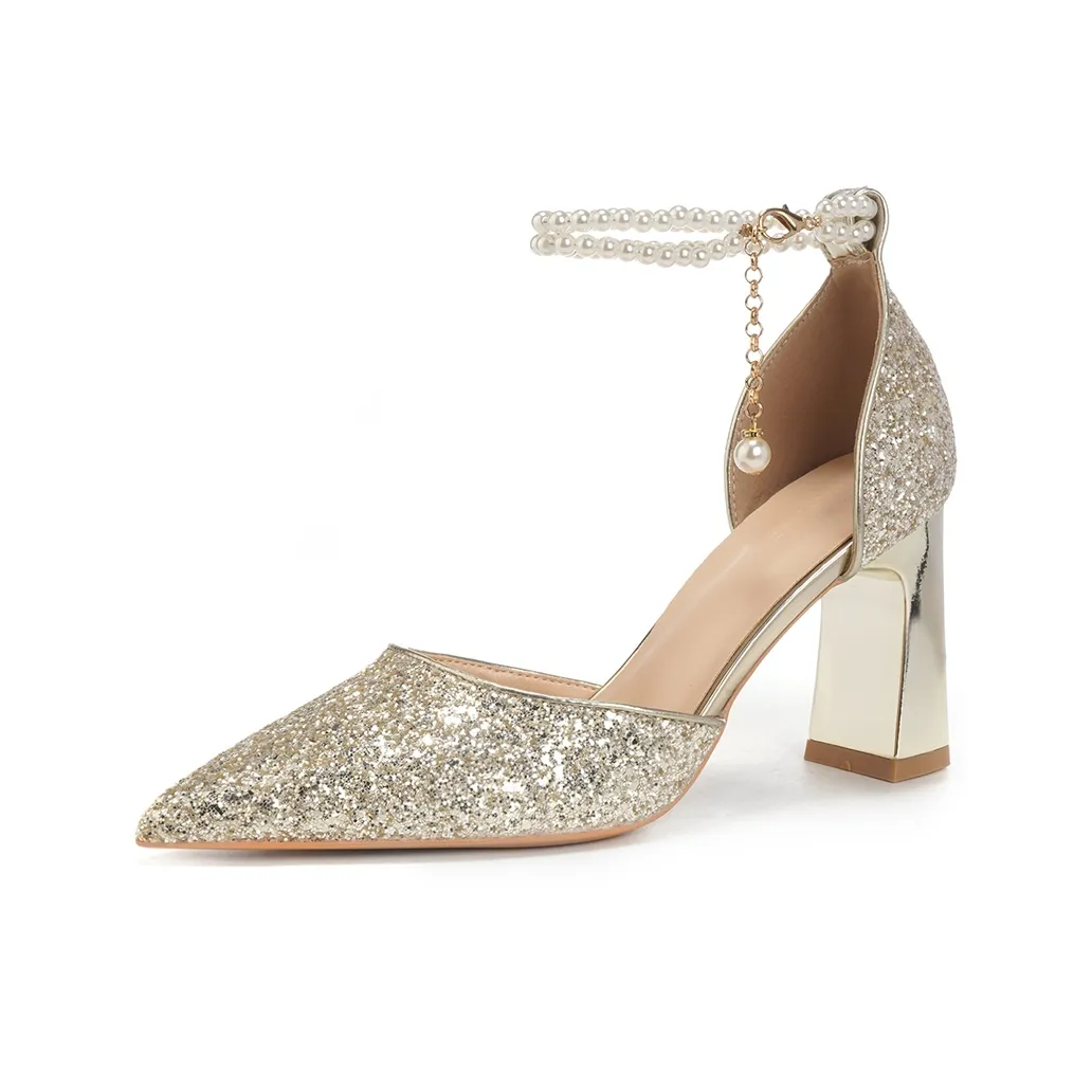 LANMOU Грубый каблук Высокие каблуки Женские