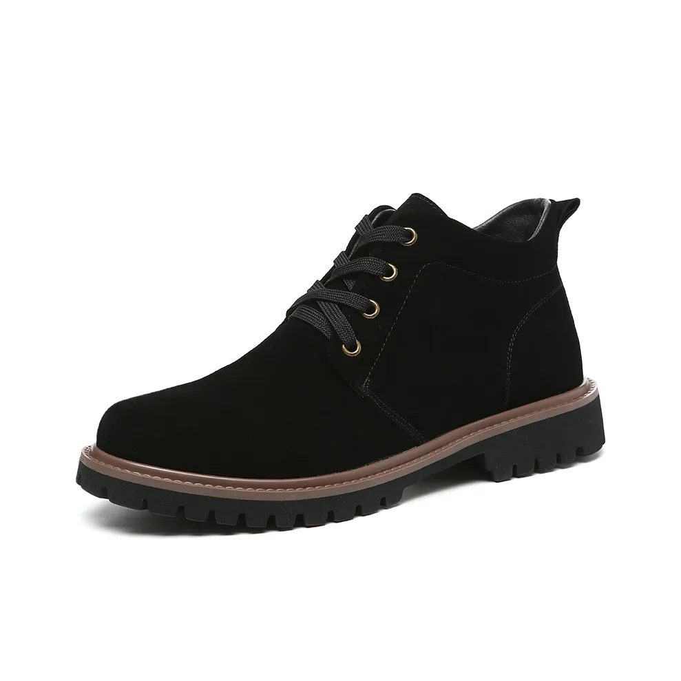 SENJIALUO Короткий Мартин Ботинок Низкий каблук Мужской