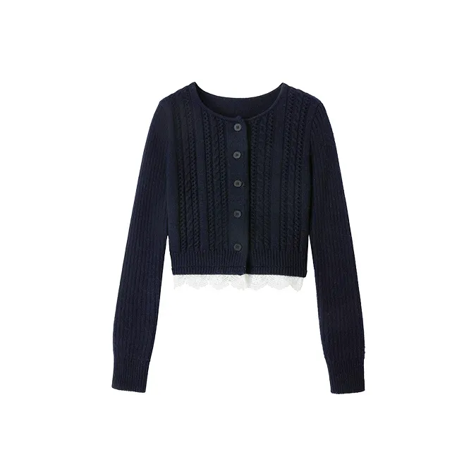 UENA Искусственный мех KNIT Кардиган Женские