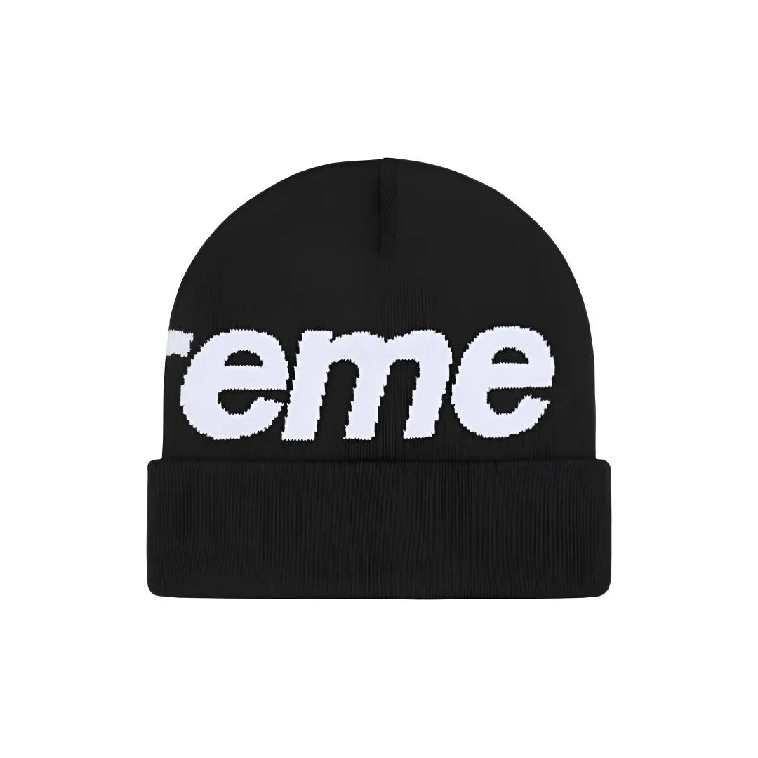 Supreme Кашемировая смесь Шапка-бини Унисекс Черный Светло-оливковый Оранжевый Розовый Речная Каменная Серый Синий