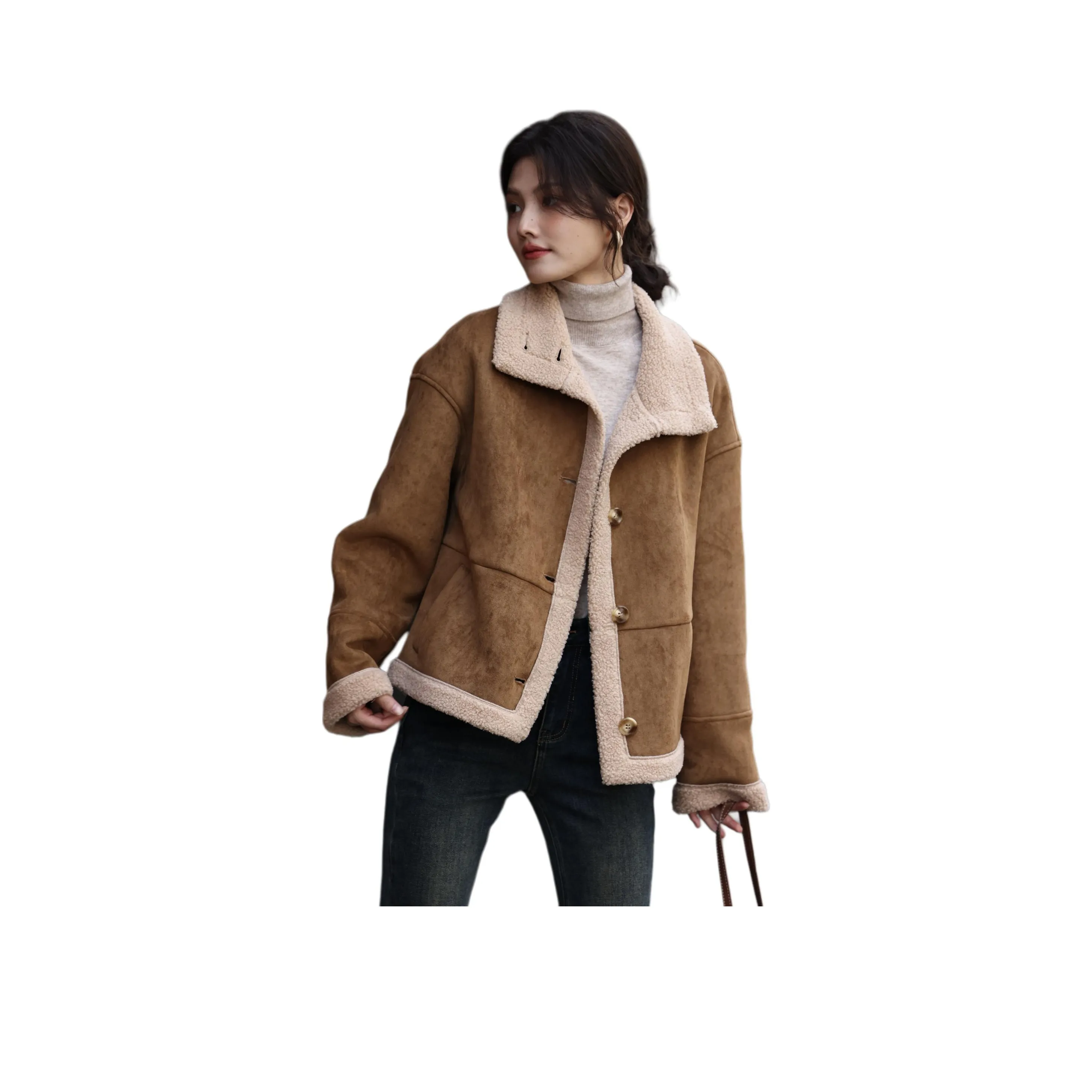 XWI Куртки и Пальто Женские Коричневые