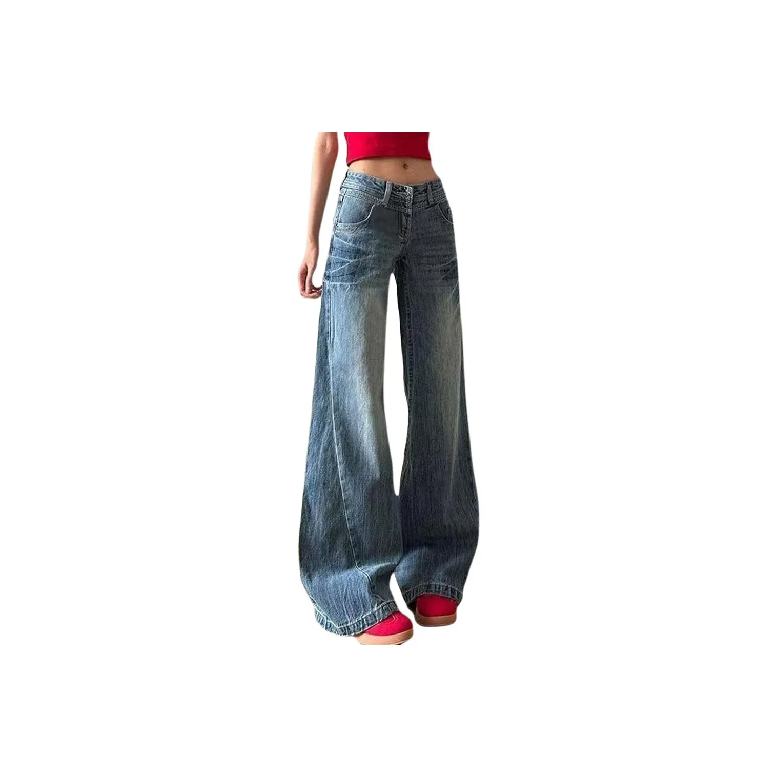 SRCG Синий Женские Джинсы