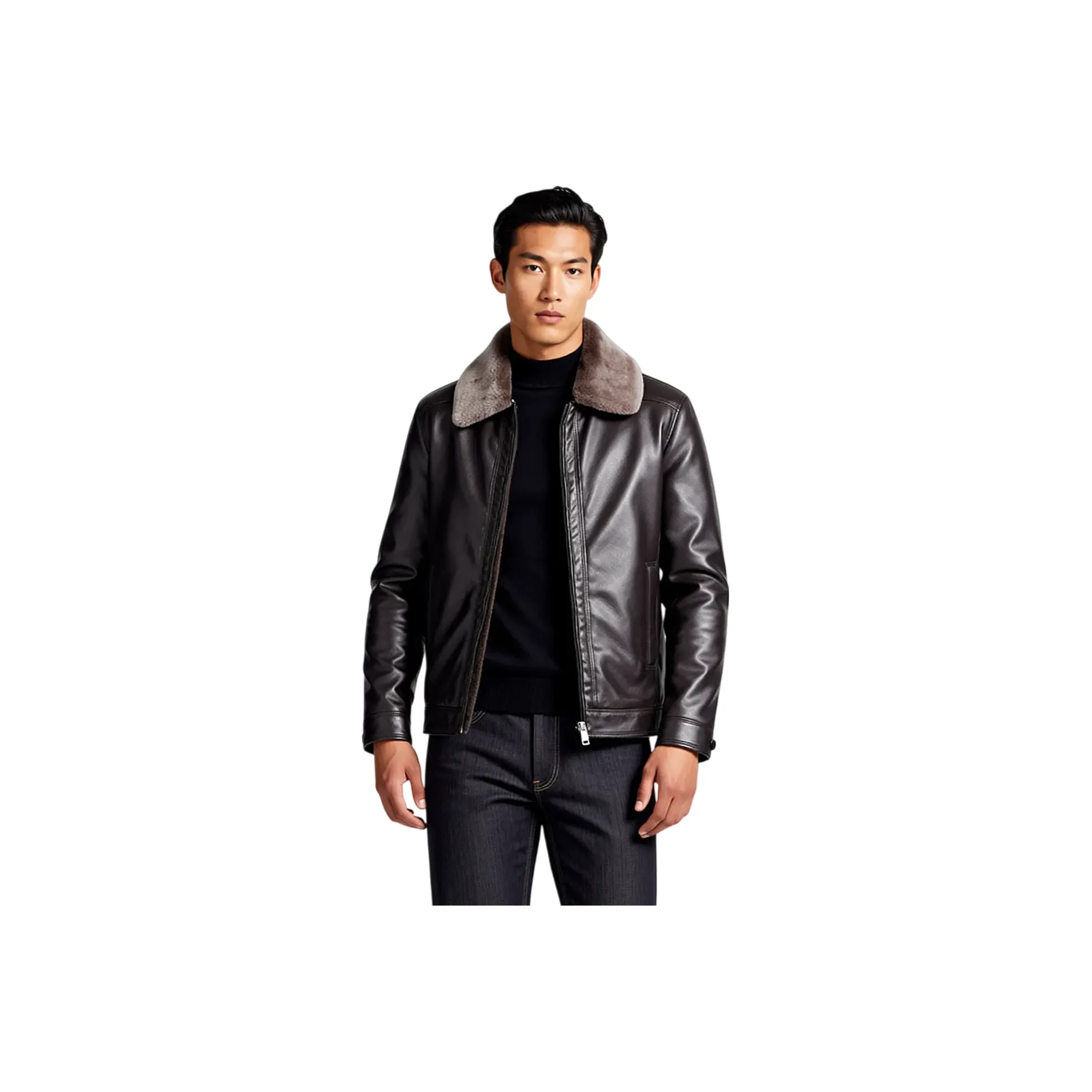 PIERRE CARDIN Кожа Куртка Мужская